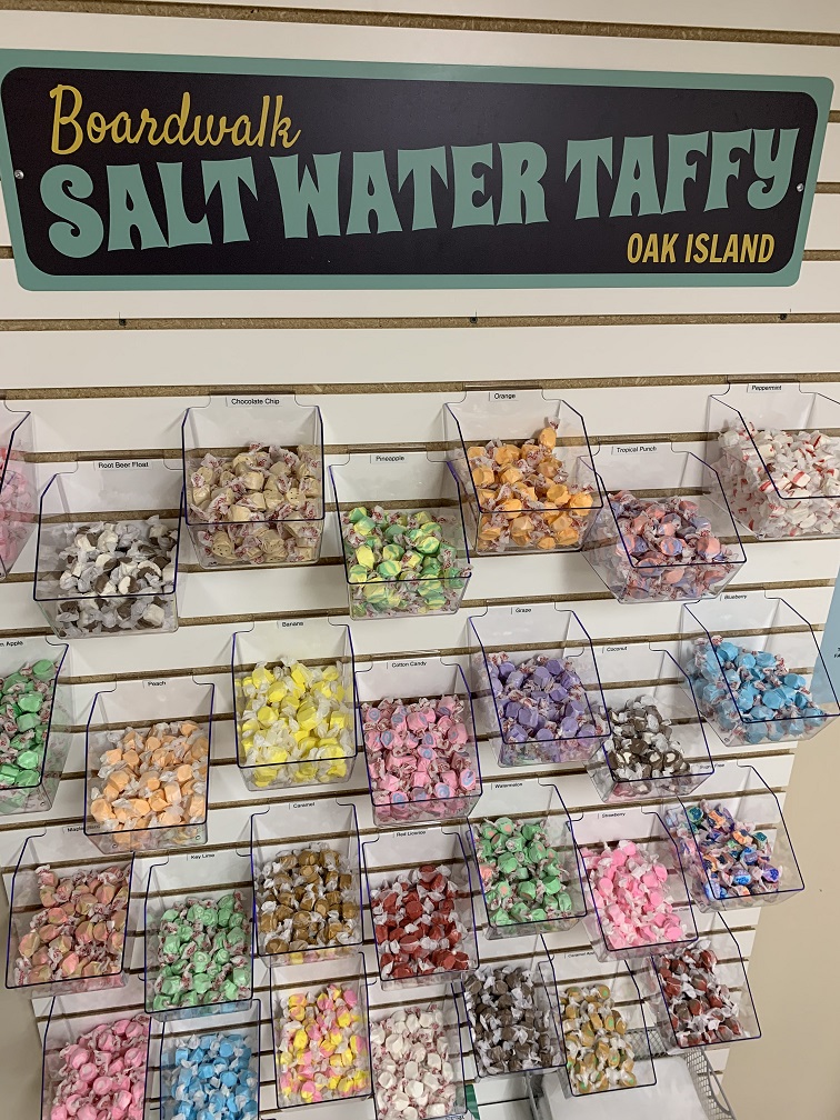 Salt Water Taffy Oak Island, NC Pelican Pack and Ship